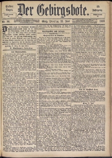 Der Gebirgsbote, 1903, nr 50 [23.06]