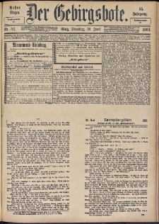 Der Gebirgsbote, 1903, nr 52 [30.06]