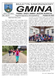 Gmina : biuletyn samorządowy : pismo Rady Gminy Jeżów Sudecki, 2023, nr 162