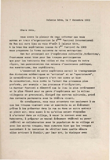 Chers Amis [Dokument życia społecznego]