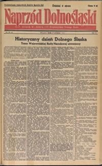 Naprzód Dolnośląski : dziennik W[ojewódzkiego] K[omitetu] Polskiej Partii Socjalistycznej Dolnego Śląska, 1946, nr 58 [17.04]