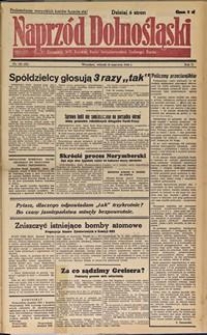 Naprzód Dolnośląski : dziennik W[ojewódzkiego] K[omitetu] Polskiej Partii Socjalistycznej Dolnego Śląska, 1946, nr 105 [18.06]