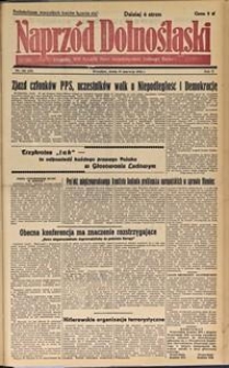 Naprzód Dolnośląski : dziennik W[ojewódzkiego] K[omitetu] Polskiej Partii Socjalistycznej Dolnego Śląska, 1946, nr 106 [19.06]