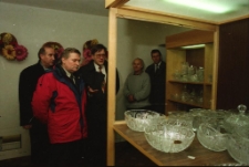 Lech Wałęsa w Hucie"Julia" (fot. 2) [Dokument ikonograficzny]