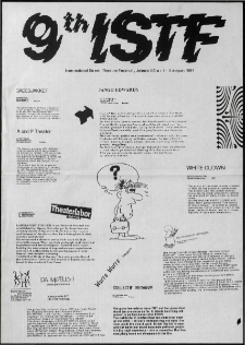 9th ISTF - Intenational Street Theatre Festival, Jelenia Góra : 1 - 11 august 1991 [Dokument życia społecznego]