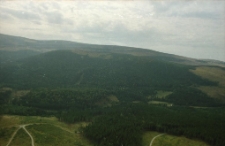 Widok z lotu ptaka na góry [Dokument ikonograficzny]