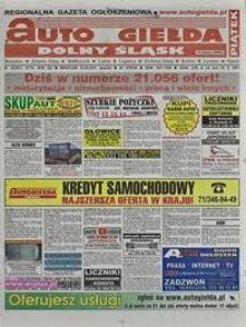 Auto Giełda Dolnośląska : regionalna gazeta ogłoszeniowa, 2011, nr 36 (2174) [25.03]