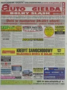 Auto Giełda Dolnośląska : regionalna gazeta ogłoszeniowa, 2011, nr 43 (2181) [15.04]