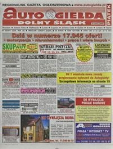 Auto Giełda Dolnośląska : regionalna gazeta ogłoszeniowa, 2011, nr 83 (2221) [6.09]