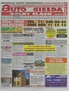 Auto Giełda Dolnośląska : regionalna gazeta ogłoszeniowa, 2011, nr 84 (2222) [9.09]