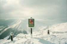Tablica informacyjna : Krkonošský národní park [Dokument ikonograficzny]