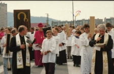 Procesja w Boże Ciało - Jelenia Góra (fot. 3) [Dokument ikonograficzny]