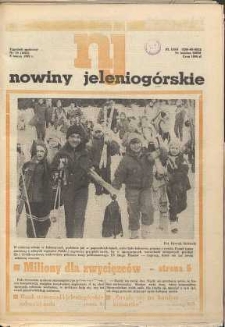 Nowiny Jeleniogórskie : tygodnik społeczny, [R. 34], 1991, nr 10 (1621)