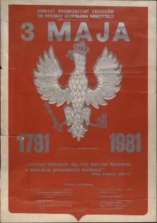 [190 rocznica uchwalenia Konstytucji][Dokument życia społecznego]