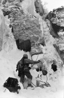 Karkonosze - wspinaczka zimowa (fot. 6) [Dokument ikonograficzny]