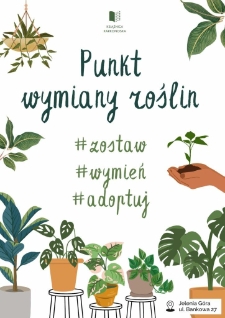 Książnica Karkonoska: Punkt wymiany roślin