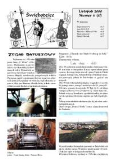 Świebodzice - Dzieje Miasta, 2000, nr 11 (37) [Dokument elektroniczny]