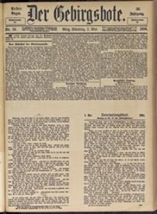 Der Gebirgsbote, 1904, nr 36 [3.05]