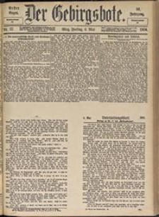 Der Gebirgsbote, 1904, nr 37 [6.05]