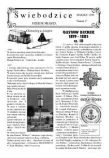 Świebodzice - Dzieje Miasta, 1999, nr [3] (17) [Dokument elektroniczny]
