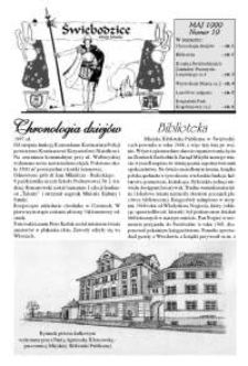 Świebodzice - Dzieje Miasta, 1999, nr [5] (18) [Dokument elektroniczny]