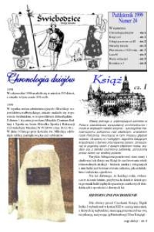 Świebodzice - Dzieje Miasta, 1999, nr [10] (24) [Dokument elektroniczny]