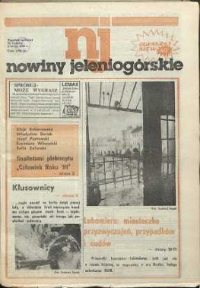 Nowiny Jeleniogórskie : tygodnik społeczny, [R. 35], 1992, nr 6 (1662!)