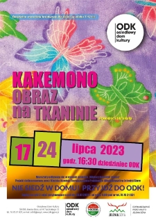 Kakemono : obraz na tkaninie - plakat [Dokument życia społecznego]