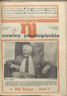 Nowiny Jeleniogórskie : tygodnik społeczny, [R. 34], 1991, nr 23 (1634)