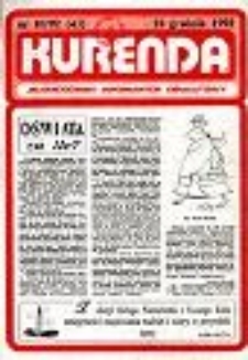 Kurenda : jeleniogórski informator oświatowy, 1992, nr 10 (43)