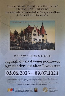 Wystawa "Jagniątków na dawnej pocztówce" - plakat [Dokument życia społecznego]