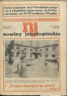 Nowiny Jeleniogórskie : tygodnik społeczny, [R. 34], 1991, nr 29 (1640)