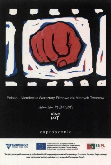 Polsko - Niemieckie Warsztaty Filmowe dla Młodych Twórców - zaproszenie [Dokument życia społecznego]