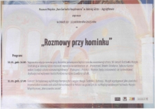 Rozmowy przy kominku - plakat [Dokument życia społecznego]