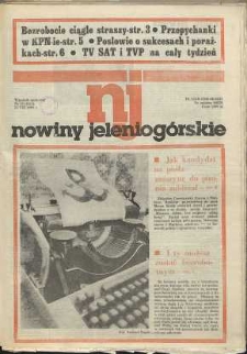 Nowiny Jeleniogórskie : tygodnik społeczny, [R. 34], 1991, nr 34 (1644)