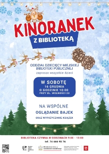 Kinoranek z Biblioteką - plakat [Dokument życia społecznego]