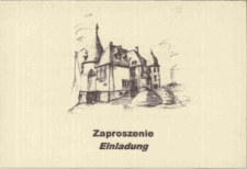 Uroczysty koncert z okazji 144-tej rocznicy urodzin Gerharta Hauptmanna - zaproszenie [Dokument życia społecznego]