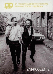 19. Międzynarodowy Festiwal Filmowy Zoom Zbliżenia : Mieczysław Szcześniak & Krzysztof Herdzin Trio - zaproszenie [Dokument życia społecznego]