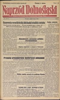 Naprzód Dolnośląski : dziennik W[ojewódzkiego] K[omitetu] Polskiej Partii Socjalistycznej Dolnego Śląska, 1946, nr 125 [11.07]