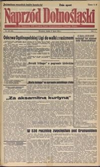 Naprzód Dolnośląski : dziennik W[ojewódzkiego] K[omitetu] Polskiej Partii Socjalistycznej Dolnego Śląska, 1946, nr 129 [17.07]