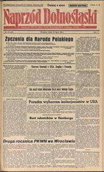 Naprzód Dolnośląski : dziennik W[ojewódzkiego] K[omitetu] Polskiej Partii Socjalistycznej Dolnego Śląska, 1946, nr 134 [24.07]