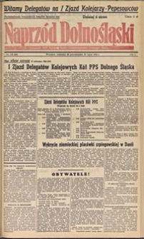 Naprzód Dolnośląski : dziennik W[ojewódzkiego] K[omitetu] Polskiej Partii Socjalistycznej Dolnego Śląska, 1946, nr 138 [28-29.07]