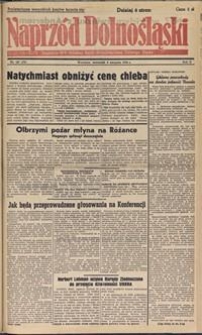 Naprzód Dolnośląski : dziennik W[ojewódzkiego] K[omitetu] Polskiej Partii Socjalistycznej Dolnego Śląska, 1946, nr 147 [8.08]