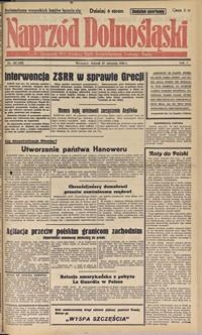 Naprzód Dolnośląski : dziennik W[ojewódzkiego] K[omitetu] Polskiej Partii Socjalistycznej Dolnego Śląska, 1946, nr 162 [27.08]