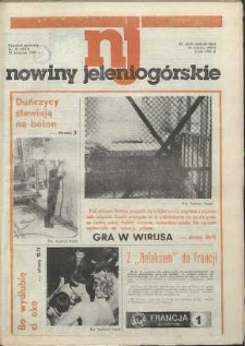 Nowiny Jeleniogórskie : tygodnik społeczny, [R. 35], 1992, nr 18 (1674!)