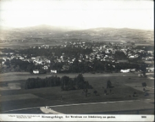 Riesengebirge. Bad Warmbrunn vom Scholzenberg aus gesehen [Dokument ikonograficzny]