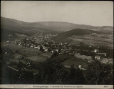 Riesengebirge. Krummhübel vom Pfaffenberg aus gesehen [Dokument ikonograficzny]