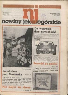 Nowiny Jeleniogórskie : tygodnik społeczny, [R. 35], 1992, nr 30 (1684!)