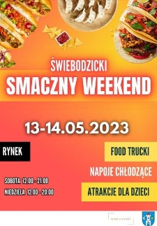Smaczny weekend - plakat [Dokument życia społecznego]