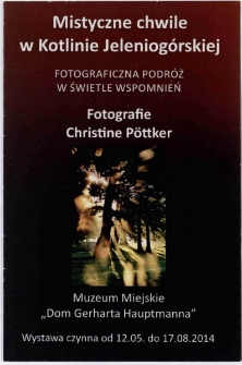 Mistyczne chwile w Kotlinie Jeleniogórskiej - folder [Dokument życia społecznego]